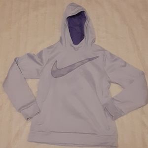 Girl's purple Nike hoodie